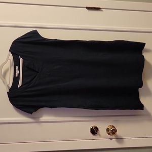 Boden Navy Linen Dress